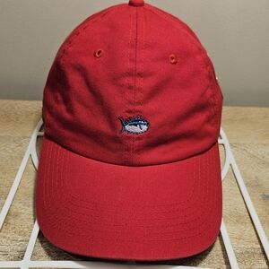 Southern Tide University of Louisiana Lafayette Adjustable Strap Hat - Red